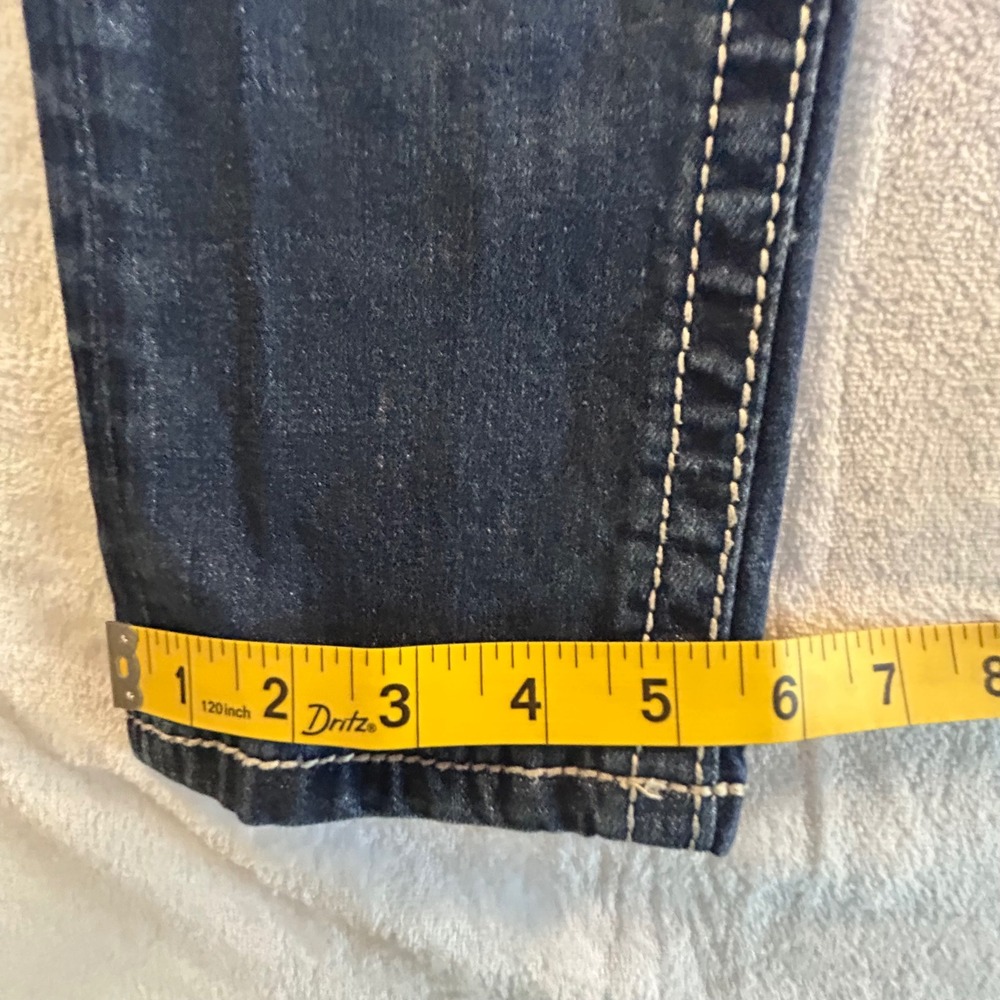 Miss Me Jeans Womens Size 14 Skinny Embellished Dark Wash Denim JK560252 - Picture 4 of 10
